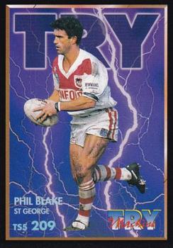 1994 Dynamic Rugby League Series 2 #209 Phil Blake Front